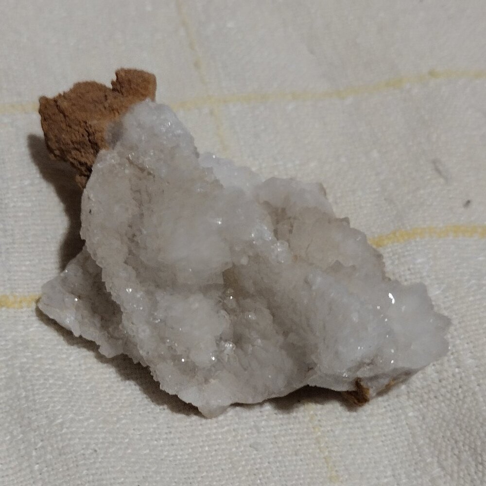 Calcite Quartz Crystal Geode - Picture 2 of 16